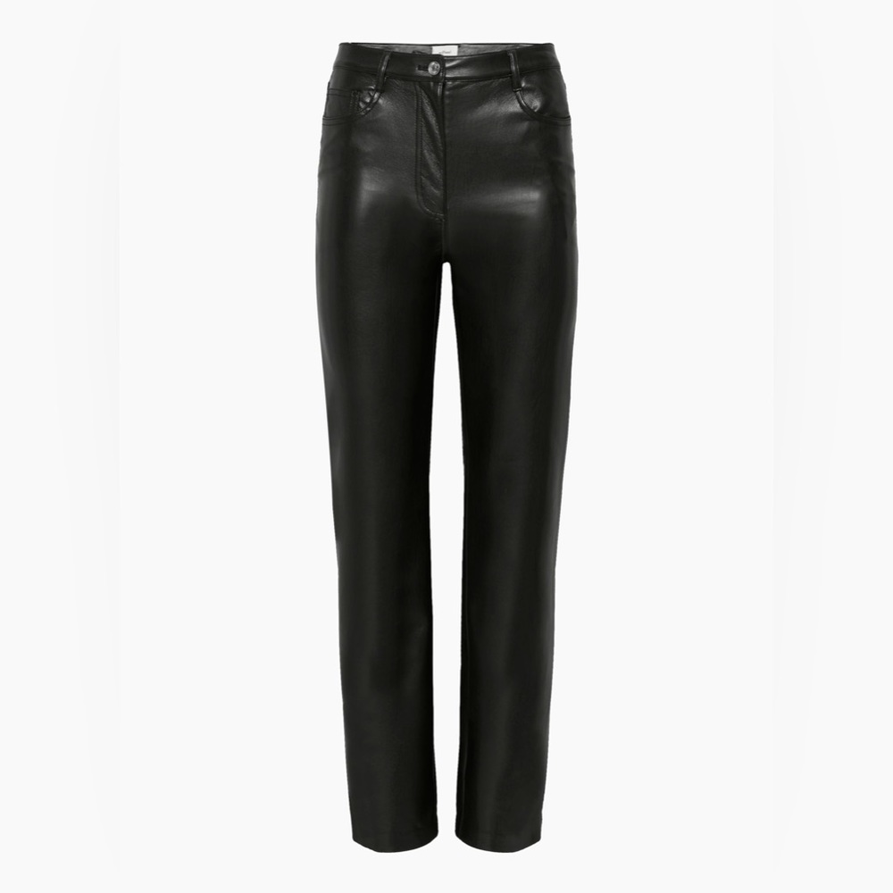 NWT Aritzia Wilfred Melina Pant | High-waisted Vegan Leather Pants